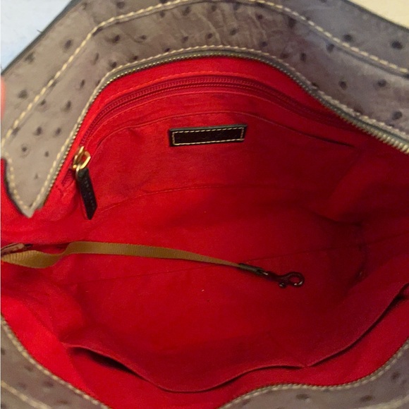 Dooney & Bourke
Lexington Gray Ostrich Purse Shoulder Bag - Picture 10 of 16